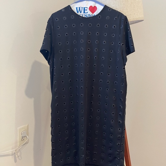 Balenciaga Dresses & Skirts - Balenciaga Black perforated dress